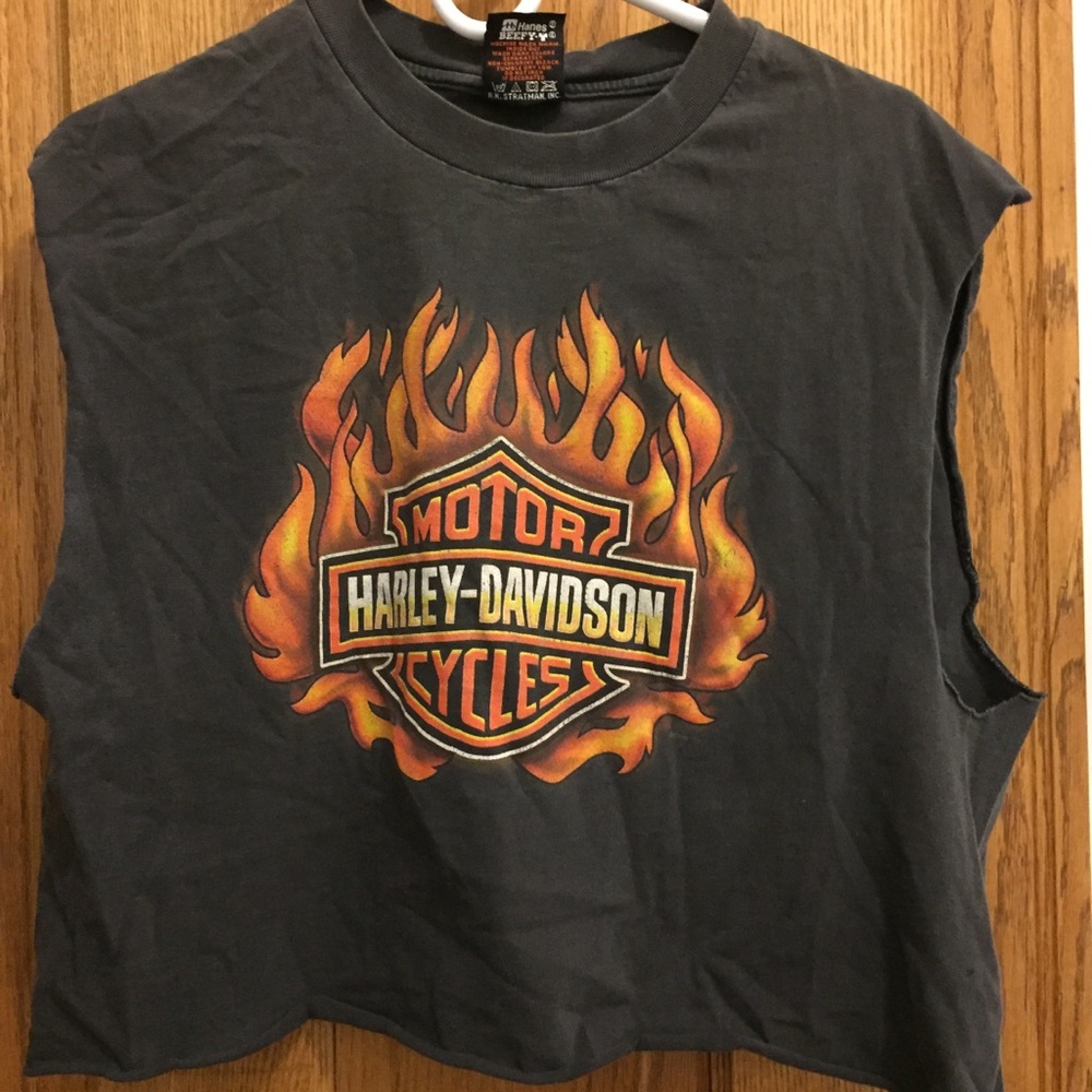 Vintage Harley Davison Tank